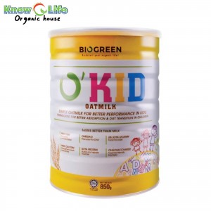 Biogreen O'Kid Oatmilk 850g
