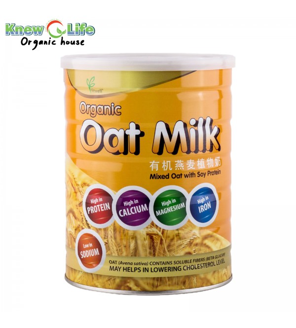 Fitwell Organic Oat Milk 850g