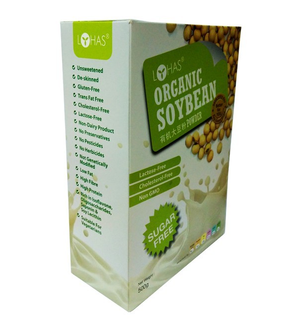 Lohas Organic Soy Bean Powder (Sugar Free) 500g
