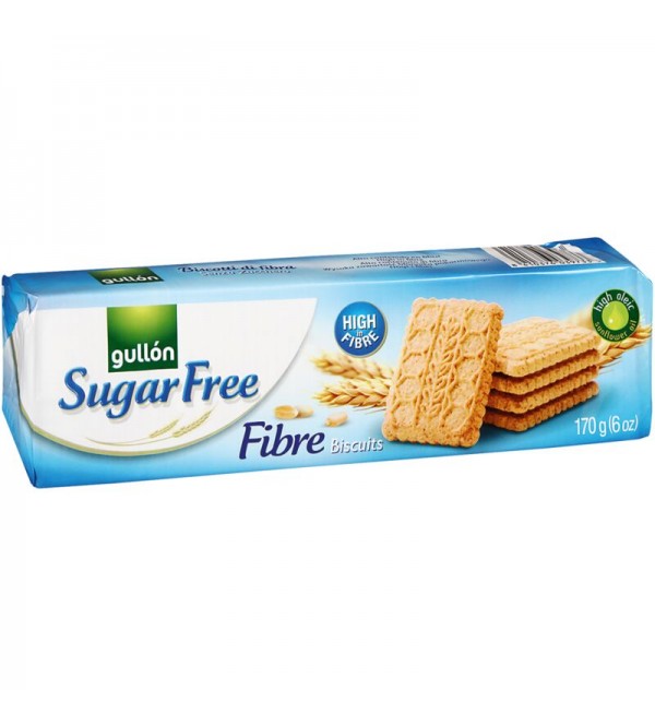 Gullon Sugar Free Fiber Biscuit 170g