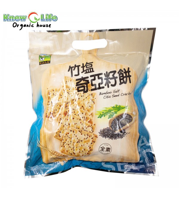 Jia Her Home Bamboo Salt Chia Seed Cracker 300g