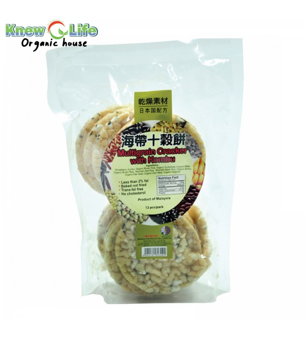 MH Food Multigrain Cracker with Kombu 12pcs