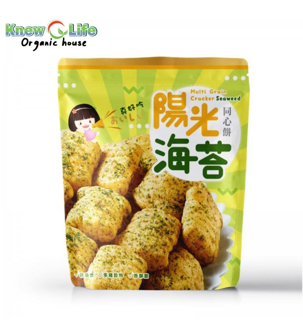 Unique Organics Multi Grain Cracker Seaweed 100g