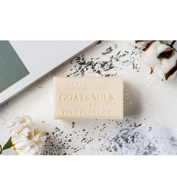 Australian Botanical Soap Goats Milk with Soya Bean Oil 200g
