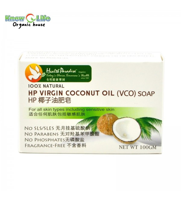 Health Paradise Virgin Coconut Oil (VCO) Soap 100g