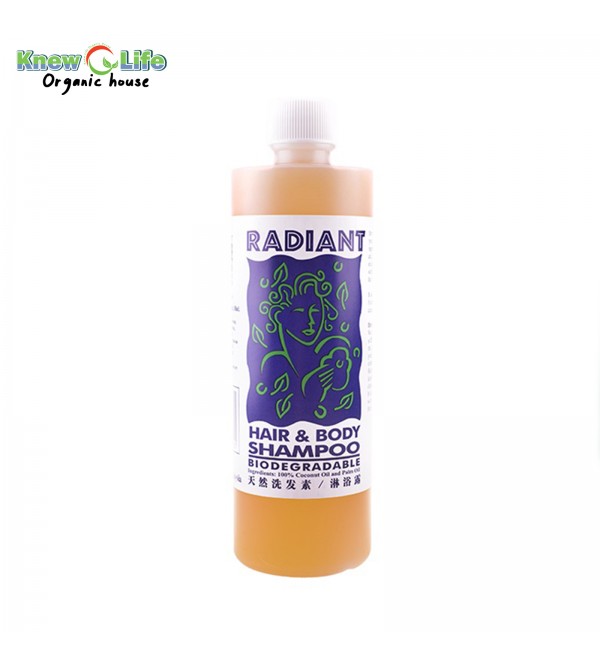 Radiant Hair & Body Shampoo Biodegradable 500ml
