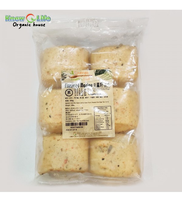 Kim Point Flaxseed Mantou 6pcs