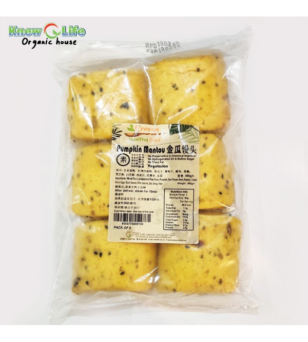 Kim Point Pumpkin Mantou 6pcs