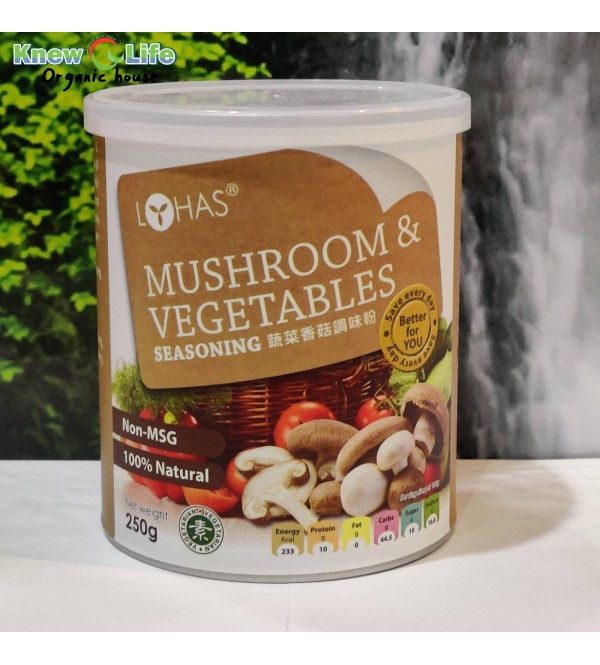 Lohas Mushroom & Vegetables Seasoning 250g