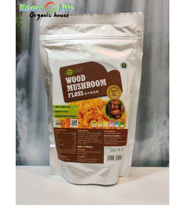 Lohas Wood Mushroom Floss 250g