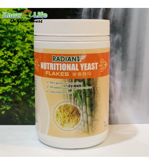 Radiant Whole Food Nutritional Yeast Flakes 100g