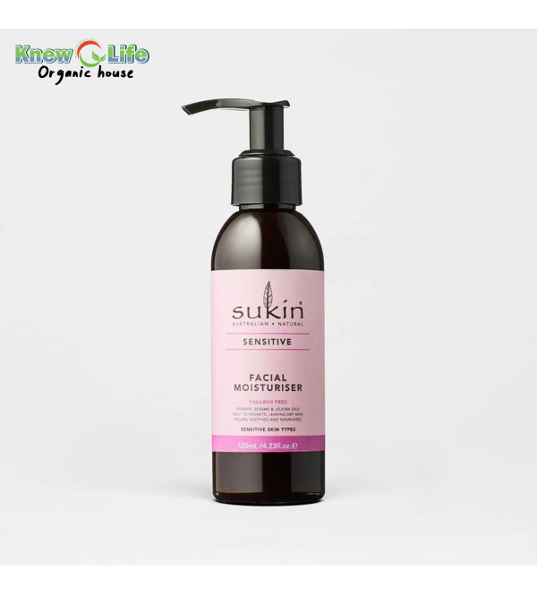 Sukin Sensitive Facial Moisturiser 125ml