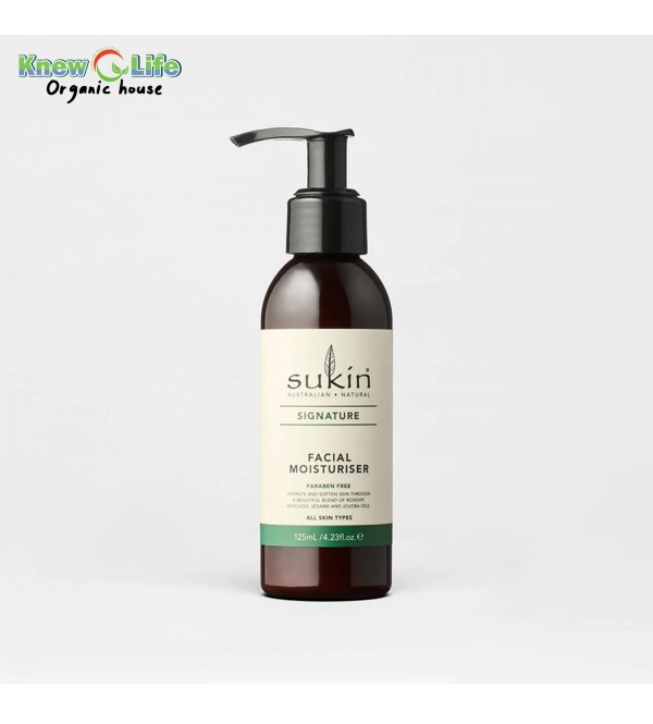 Sukin Signature Facial Moisturiser 125ml