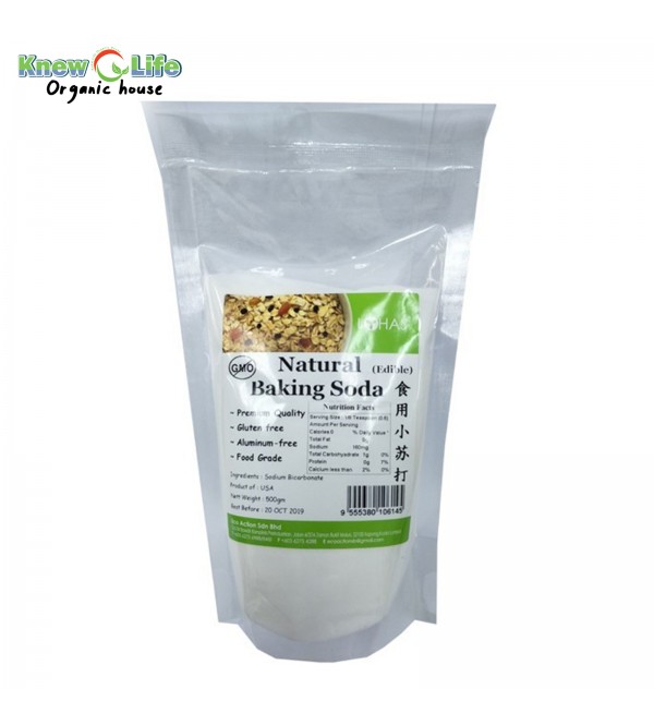 Lohas Natural Baking Soda (Edible) 500g