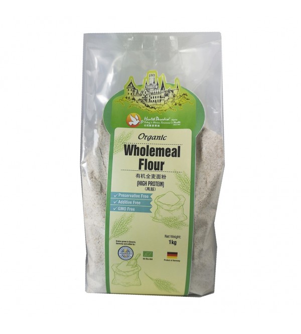 Health Paradise Organic Wholemeal Flour (High Protein) 1kg