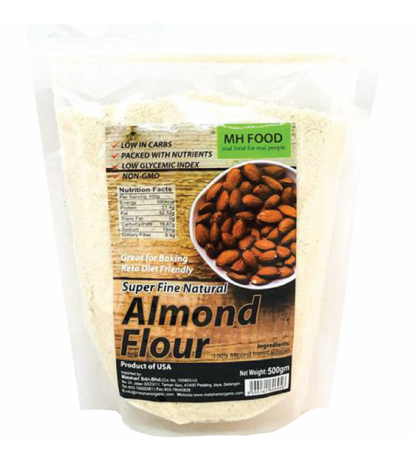MH Food Super Fine Natural Almond Flour 500g