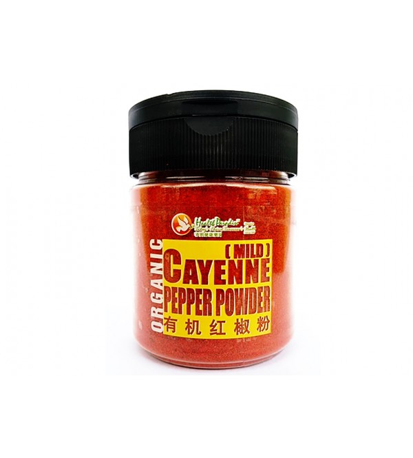 Health Paradise Organic Cayenne Pepper Powder (Mild) 130g