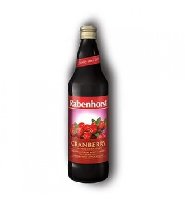Rabenhorst Organic Cranberry Juice 750ml