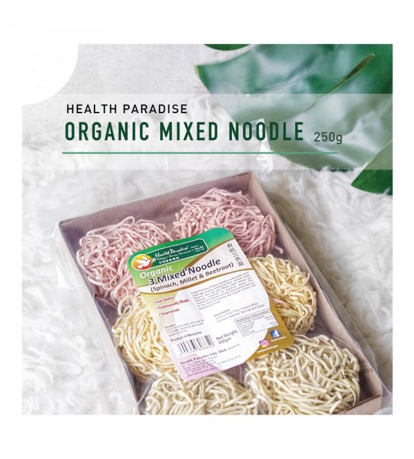 Health Paradise Organic 3 Mixed Noodles 250g
