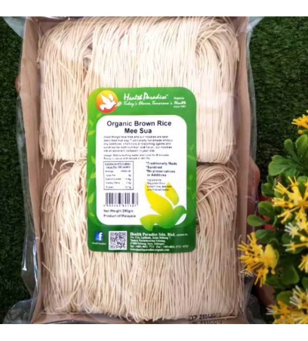 Health Paradise Organic Brown Rice Mee Sua 250g