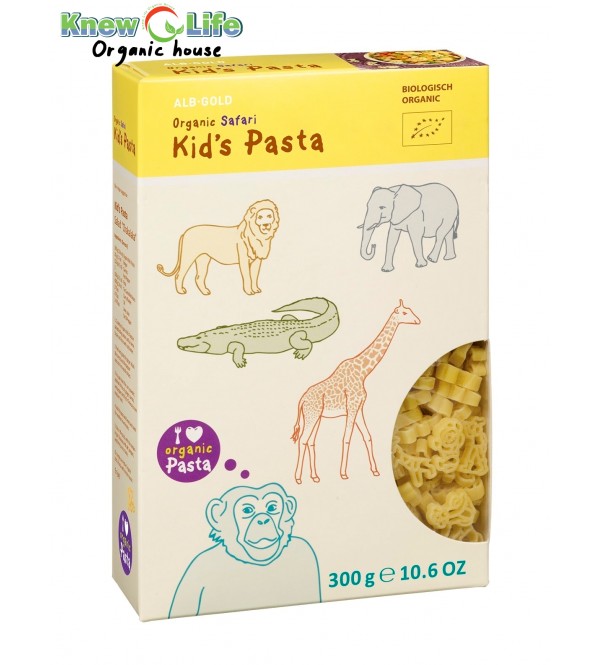 ALB-Gold Organic Safari Kid's Pasta 300g