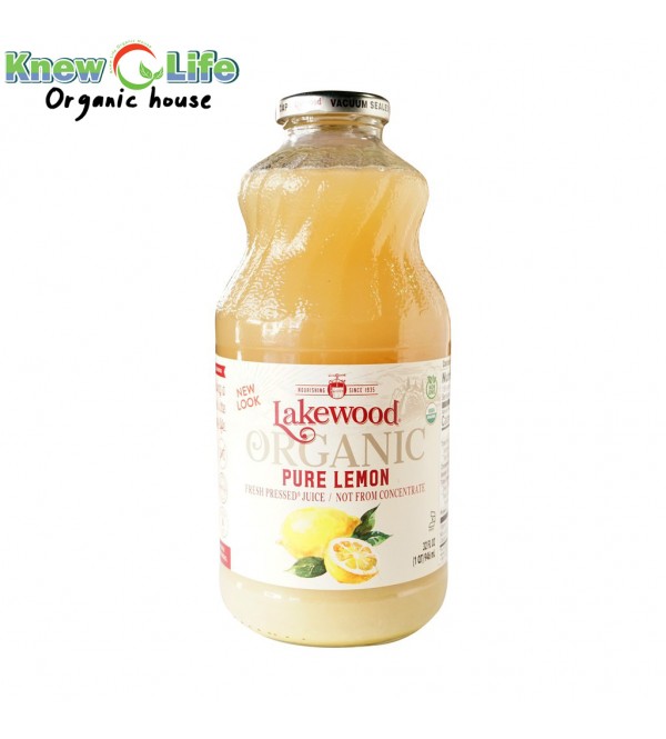 Lakewood Organic Pure Lemon 370ml
