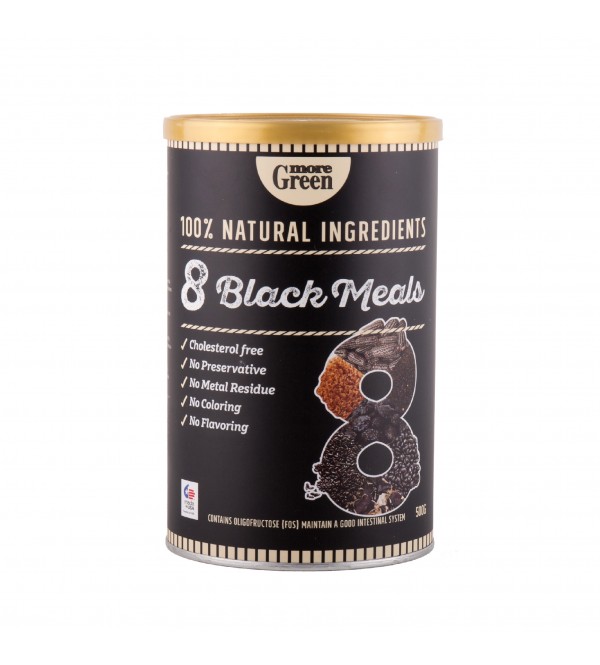 More Green 8 Black Meals 500g
