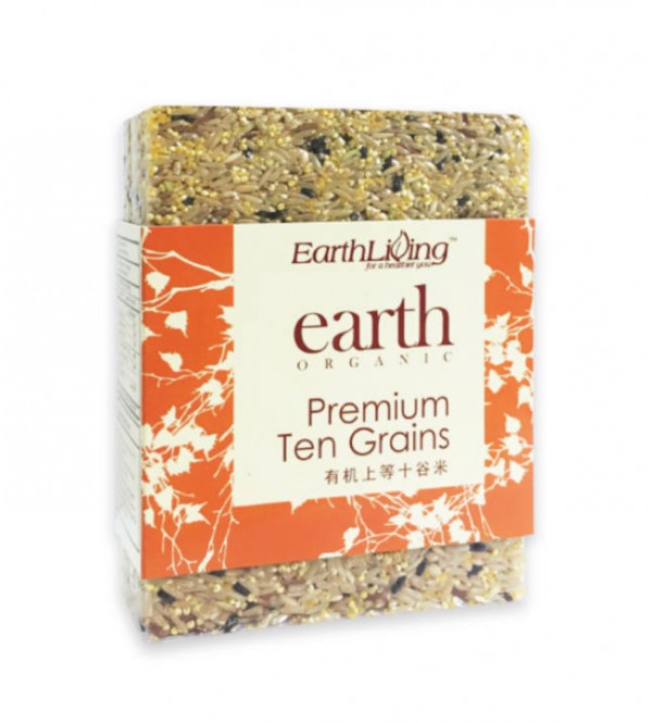 Earth Organic Premium Ten Grains 1kg