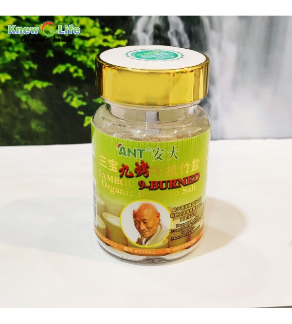 ANT Sambou 9-Burned Organic Bamboo Salt 60g