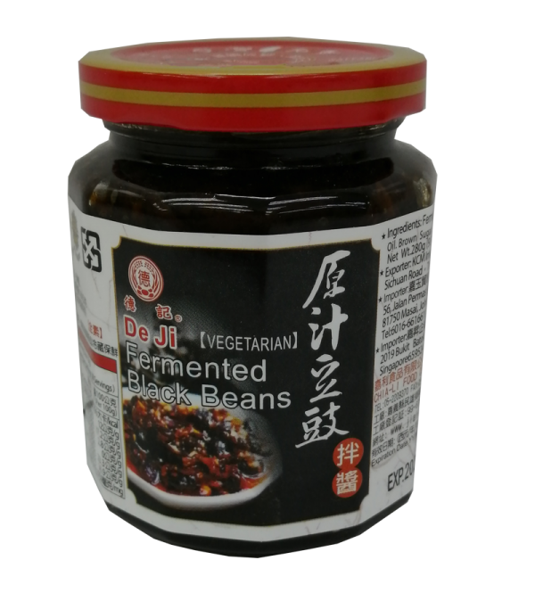 De Ji Fermented Black Beans 原汁豆豉 180g