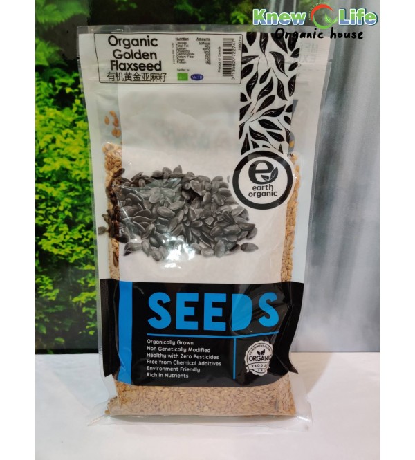Earth Living Organic Golden Flaxseed 250g