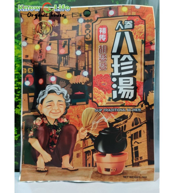 Chung Woong Traditional Soup Ba Zhen 76g 春皇祖传胡婆婆人参八珍汤