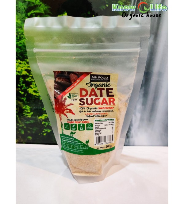 MH Food Organic Date Sugar 200g