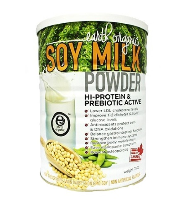 Earth Organic Protein Soy Milk 750g