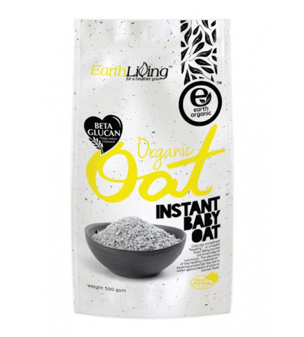 Earth Living Organic Instant Baby Oat 500g