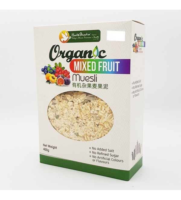 Health Paradise Organic Mixed Fruit Muesli 400g